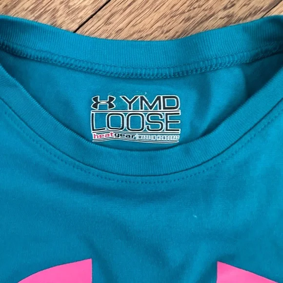 Girls under armour performance tee sz youth medium - Picture 2 of 3